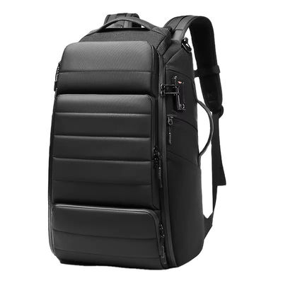 900D ฟิล์มชั้นเดียว 30L กระเป๋าเป้สะพายหลังกันน้ำ TSA Lock 1kg