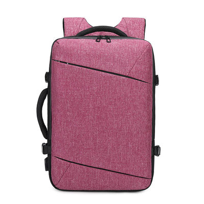 RZTX กระเป๋าเป้ลำลองสำหรับนักธุรกิจมีซิปด้านบน RZTX วัสดุโพลีเอสเตอร์ 20L